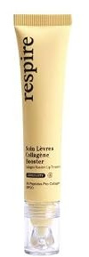 Respire Soin Lèvres Collagène Booster, Traitement Lèvres Pro-Collagène, SPF 20, Peptides