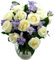 Clare Florist Breathtaking Amethyst Bouquet with Next Day Delivery - Rose and Freesia Fresh Flowers
