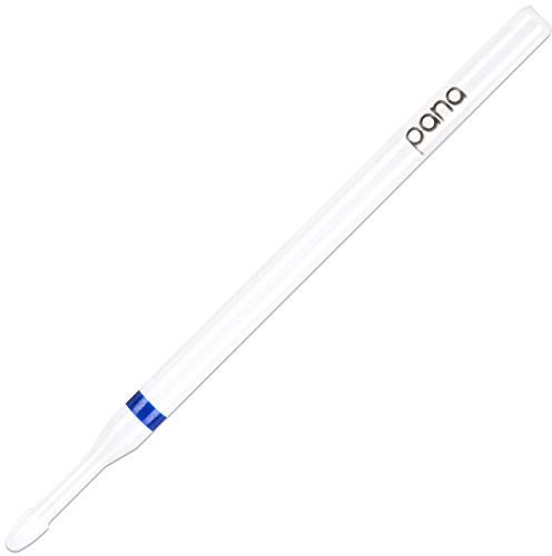 Pana 3/32 Cuticle Clean Safety Nail Ceramic White Carbide Bit (Grit: Medium - M) for Electric Dremel Drill Machine