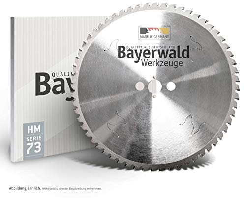 Bayerwald - HM Kreissägeblatt - Ø 305 mm x 2,2 mm x 25,4 mm | Trapezflachzahn (80 Zähne) | Dry Cutter Sandwich