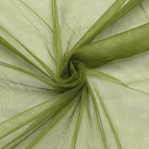 STOFFKONTOR Braut Tüll Stoff Soft Touch - Meterware, Farbe Mint-Grün - zum Nähen von Bekleidung, Schleier, Dekoartikeln UVM.