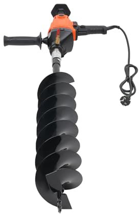 Tarière électrique 1900 W 220 V avec foret de 120 mm pour planter et percer