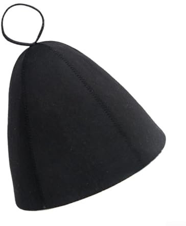 Wool Felt Sauna Hat, Thicken, Hair Protection, Lightweight, Heat Insulating
