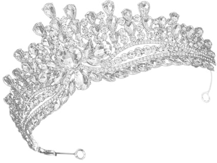 VICASKY Couronne De Mariage Coiffe Pour Femmes Couronne De Mariée Décoration De Cheveux Accessoire Pour Occasions Spéciales
