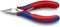 KNIPEX Elektronik-Greifzange mit durchgestecktem Gelenk mit Mehrkomponenten-Hüllen 115 mm, 35 22 115