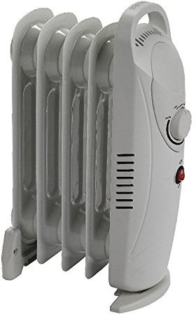 Status OFH5-500W1PKB 5-Fin Mini Oil Filled Radiator
