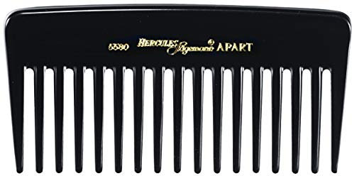 Hercules Sägemann 5580 Profi Styling-Kamm Apart 17 Zähne Naturkautschuk Haarkamm Zahnung grob - 5,75 Zoll - Lockenkamm Griffverstärkung