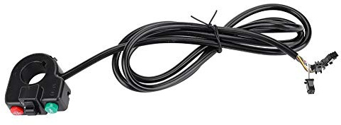 Interruttore bici 3 in 1, interruttore manubrio bici, E-bike impermeabile luce moto clacson interruttore pulsante di controllo accessorio per moto e-bike