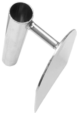 BESTonZON Piccola Spinta Stampa Di Pollo Grattugia Per Spätzle Pressa Per Carne Barbecue Pressa Per Torte Di Carne Modellatore Di Hamburger Trita Pressa Salsiccia Acciaio Inossidabile