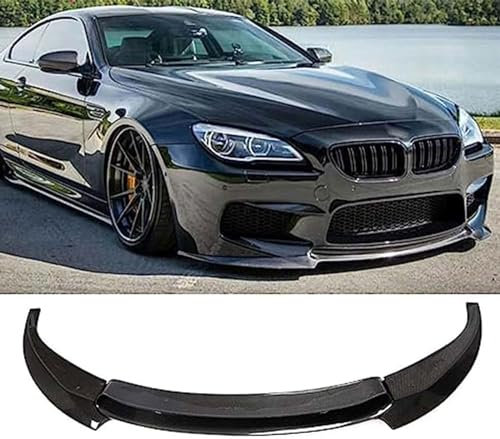 zjxtnb Frontspoiler Lippe Spoilerlippe Splitter Für BMW F06 F12 F13 M6 Base Convertible Coupe 2013-2016, Front Bumper Karosserie-Anbauteile Frontstoßstange Diffusor Spoilerlippe