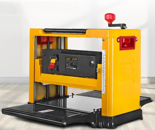 Cepilladora De Sobremesa De 2000 W, Cepilladora Eléctrica Multifuncional para Carpintería, Espesor De Cepillado Único: 1-3 Mm, Gran Potencia, Fácil Cepillado, para Cortar Madera