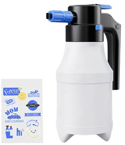 Hrtyvhin Lavage de voiture efficace - Pulvérisateur de mousse électrique Easy Control - 1 5 l - Vaporisateur polyvalent pour un usage domestique