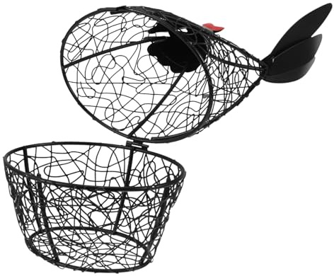 Mipcase Cesta De Huevos De Gallina De Metal con DiseñO Creativo Organizador De Almacenamiento para Cocina Soporte MultifuncióN para Huevos Y Frutas 10.23X9.84X4.72 Pulgadas