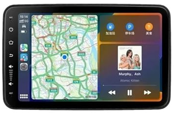 10,1'' 2+32G Bil Nackstödsmonitor IPS TV-skärm Med RCA AV Wifi Spegling Baksätesskärm Videospelare(10.1 inch 1P)