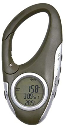 AZIDWERYQ Digital Altimeter Barometer Multifunctional Handheld Thermometer Gauge for Hiking Digital Altimeter