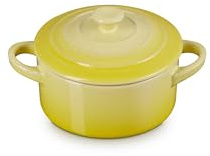 Le Creuset PG1160-081M Petite Round Casserole, Stoneware, Soleil