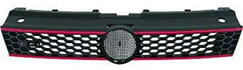 Diederichs 2206840 Kühlergrill, Schwarz-rot-lackierfähig