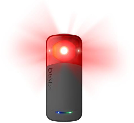 Bryton Gardia R300L Rear View Bike Radar Tail Light, Black