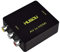 AV a HDMI Convertidor,Musou Compuestas AV a HDMI Video Audio Convertidor de carga USB Soporte 720p/1080p para PS4 PS3 PC box TV STB VHS.