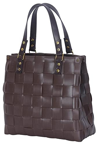 [DL] Charlotte Handbag Fat Strap Espresso Brown Size XS with PU Handles