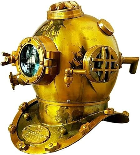 Antike Taucherhelm | US Navy Mark V Deep SCA Helm Mark-V