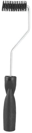 Ronyme Rodillo de fibra de vidrio, herramienta de paleta de burbujas, rodillo laminador de resina de fibra de vidrio multiusos para bañeras, reparación de, Cabeza 28mmx50mm