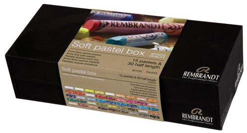 Coffret pastels tendres