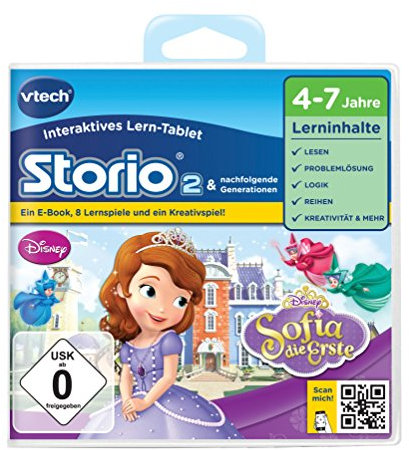 Vtech 80-232004 - Storio 2 Lernspiel Sofia die Erste