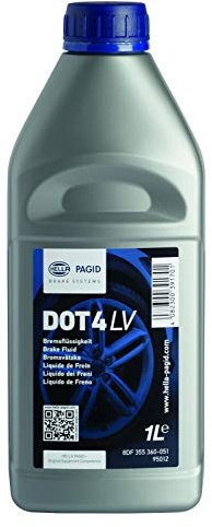 HELLA 8DF 355 360-051 Líquido de frenos 95012 - Botella - 1L, PUNTO 4 LV