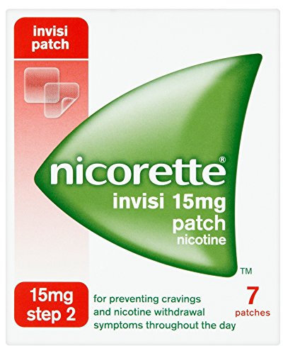 Nicorette Step 2 Invisi 15mg Patch Nicotine 7 Patches, 7 Each