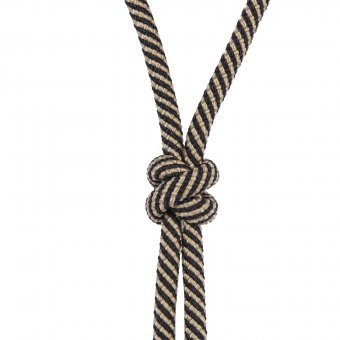 Waldhausen Knotenhalfter Silvertip, beige/schwarz, Pony