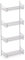 Naber Besenschrank-Regal, silber, Artikelnummer 8031063
