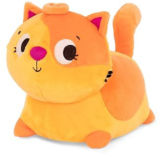 B. toys - Wobble 'n' Go - Katze - Interaktive Plüschkatze - Plüschtier - Waschbares Babyspielzeug mit Bewegung und Geräusche - Spielzeug für Babys, Kleinkinder, Kinder - 1 Jahr +
