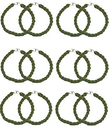 JAMEGIO 12 Pieces Elastic Boot Bands Military Boot Straps Blousing Garters with Metal Hooks for Navy Army and Air Force Alpine Choice