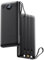 VRURC Powerbank 20000mAh mit Kabel USB C Power Bank Schnelles Aufladen 22.5W Tragbares Ladegerät Fast Charging mit LED Display Externer Handyakkus Kompatibel mit iPhone, Huawei, Samsung usw