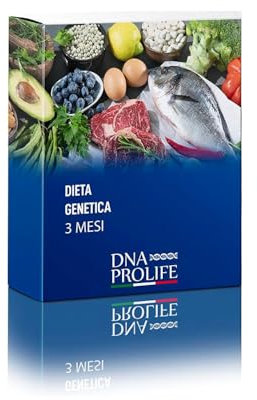 DIENNEA Prolife - Ernährungsprogramm 3 Monate - Enthält Tests für Gluten- und Laktoseintoleranz - Verbessern Sie Ihr Wohlbefinden mit einem maßgeschneiderten Programm - Made in Italy