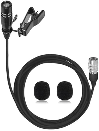 XHXJCYS Lavalier Lapel Microphone Compatible with Audio-Technica Bodypack