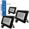 CLAR - Led Strahler Mit Bewegungsmelder Außen, Led Strahler Mit Bewegungsmelder, Strahler Mit Bewegungsmelder 50W (Pack 2)