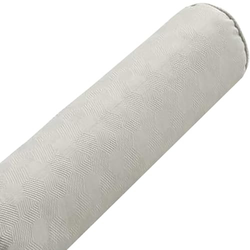 Hoowarm Cojín Cervical Cilíndrica Transpirable Multifuncional Almohada Cilíndrica Cuello Extraíble Cojín de Apoyo Cerevical Redondo para Silla, Sofa Cama Coche Cojín Cilíndrico(A1,10x60cm/4x23in)