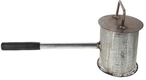 ABOOFAN Carbon Extinguisher Fire Safety Pot for Bbq Outdoor Use Steel Fire Suppressing Urn Lid Extinguishing Pot