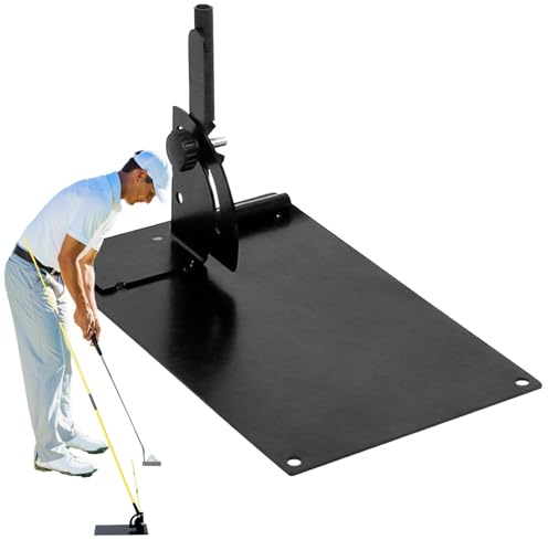 per l'allenamento del Golf, connettore angolare per Bastone di allineamento, Piastra di Pratica 'Oscillazione, Supporto per Allenamento Aereo | Supporto Regolabile per Bastone da Golf per