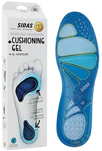 Sidas Unisex Cushioning Gel Sohle, Blau, L 42-43 EU