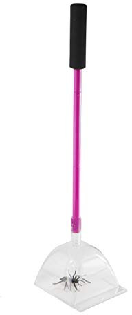 Katcha® The BIG BUG Katcha PINK! - Traps 'em all BIG & SMALL - Traps Spiders, Wasps, Scorpions, Cockroaches, Flies, Mice, Frogs, Geckos & More at arms length