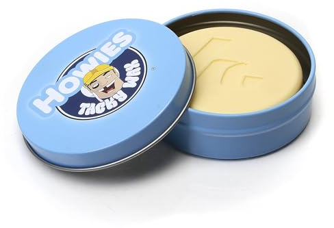 Howies Hockey Tacky Wax 1 Pack - Massimizza la Presa per la Lama del Bastone da Hockey - Formula Resistente all'Acqua - 85 g di Cera Premium a Lunga Durata - Made in USA
