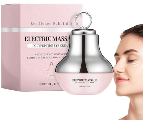 cremas De Masaje Eléctrica Para Ojos Para Ojeras, cremas Refrescante Para Ojos Cansados Con Cabezal De Masaje Vibratorio, Cosmético Hidratante Para Mujeres Hombres Y Familias