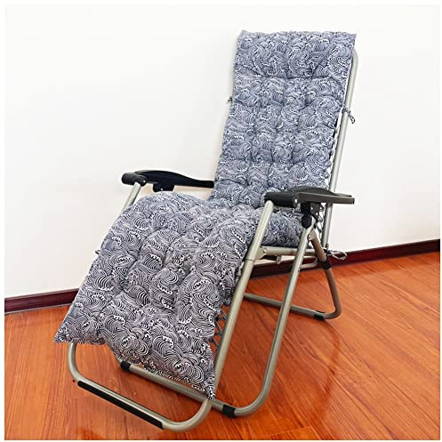 Auflage Gartenliege, 8 cm Dick, Liegestuhl Polster Auflagen für Deckchair, Bequeme Polsterauflage für Sonnenliege, Liegestuhl,8,48X155CM