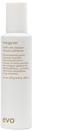 evo Macgyver Mousse capillaire multi-usage Texturisante Volume instantané Tenue durable 200 ml