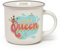 Legami - Taza Cuppuccino de porcelana New Bone China, taza de desayuno, taza de café té lavable en lavavajillas, diámetro 10 cm, capacidad 350 ml, tema Drama Queen