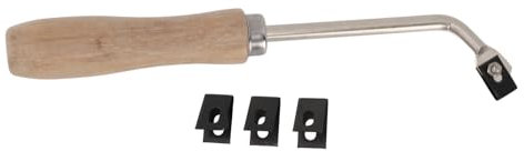 TOOLSGO PVC golv groove Cutter Manual Slotting Verktyg Plast Golvsvetsning verktyg med 3 blad för konstruktion