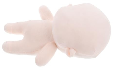 UPKOCH Cuerpo de Muñeca de Algodón en para Hacer Muñecas de Vestir, Tela de Felpa, Cuerpo de Costura DIY, para Niñas